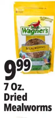 Ocean State Job Lot Wagner's Bird Meal Worms 7oz offer