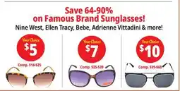 Ocean State Job Lot Sunglasses offer