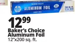 Ocean State Job Lot Baker's Choice Premium Quality Aluminum Foil Jumbo Roll 200' offer