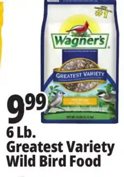 Ocean State Job Lot Wagner's Greatest Variety Deluxe Wild Bird Food 6 lbs offer