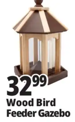 Ocean State Job Lot Wood Bird Feeder Gazebo offer