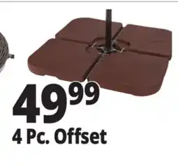 Ocean State Job Lot Offset Umbrella Base 4-Piece offer