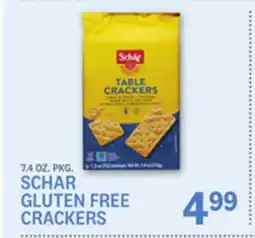 Kings Food Markets SCHAR GLUTEN FREE CRACKERS offer