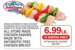 Kings Food Markets ALL STORE MADE CHICKEN KABOBS MADE WITH ANTIBIOTIC FREE CHICKEN BREAST offer