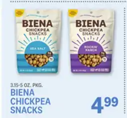 Kings Food Markets BIENA CHICKPEA SNACKS offer