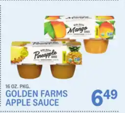Kings Food Markets GOLDEN FARMS APPLE SAUCE offer