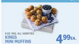 Kings Food Markets KINGS MINI MUFFINS offer