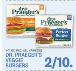 Kings Food Markets DR. PRAEGER'S VEGGIE BURGERS offer