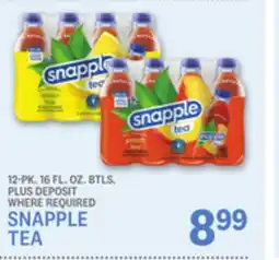 Kings Food Markets SNAPPLE TEA offer