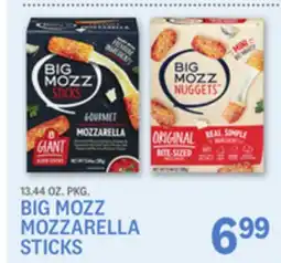Kings Food Markets BIG MOZZ MOZZARELLA STICKS offer