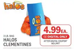Kings Food Markets HALOS CLEMENTINES offer