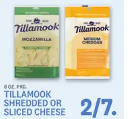 Kings Food Markets TILLAMOOK SHREDDED OR SLICED CHEESE offer