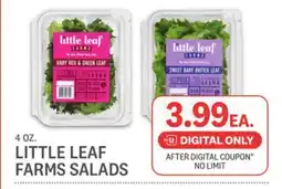 Kings Food Markets LITTLE LEAF FARMS SALADS offer