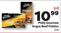 Weis Markets Philly Gourmet Angus Beef Patties offer