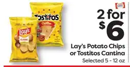 Weis Markets Lay's Potato Chips or Tostitos Cantina offer