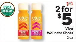 Weis Markets Vive Wellness Shots offer
