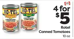Weis Markets Rotel Canned Tomatoes offer