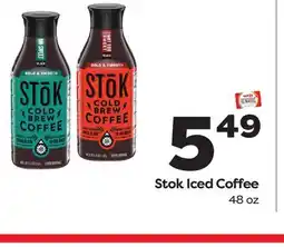 Weis Markets Stok Iced Coffee offer