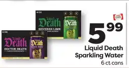 Weis Markets Liquid Death Sparkling Water offer