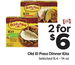 Weis Markets Old El Paso Dinner Kits offer