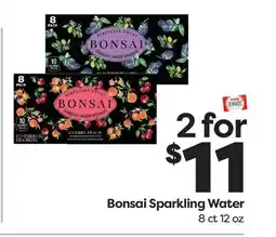 Weis Markets Bonsai Sparkling Water offer