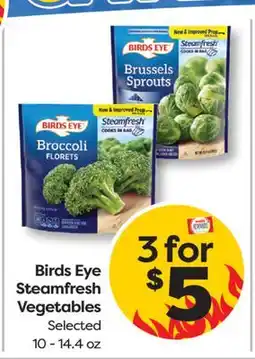 Weis Markets Birds Eye Steamfresh Vegetables offer