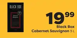 Weis Markets Black Box Cabernet Sauvignon offer