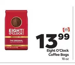 Weis Markets Eight O'Clock Coffee Bags offer