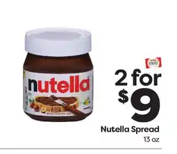 Weis Markets Nutella Spread offer