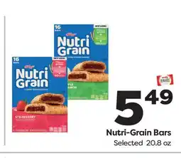 Weis Markets Nutri-Grain Bars offer