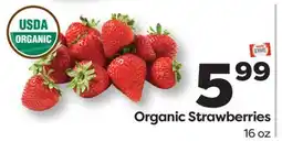 Weis Markets Organic Strawberries offer