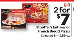 Weis Markets Stouffer's Entrees or French Bread Pizza offer