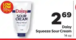 Weis Markets Daisy Squeeze Sour Cream offer