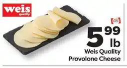 Weis Markets Weis Quality Provolone Cheese offer