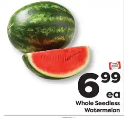 Weis Markets Whole Seedless Watermelon offer