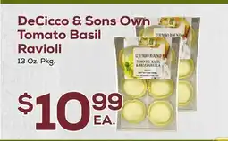 DeCicco & Sons DeCicco & Sons Own Tomato Basil Ravioli offer