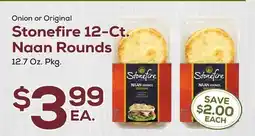DeCicco & Sons Stonefire 12-Ct. Naan Rounds offer