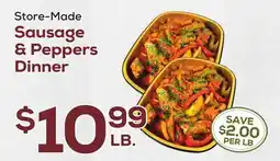 DeCicco & Sons Sausage & Peppers Dinner offer