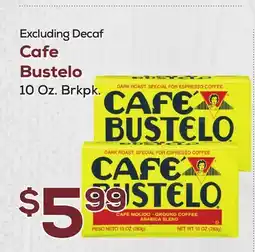 DeCicco & Sons Cafe Bustelo offer