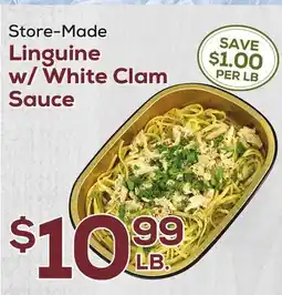 DeCicco & Sons Linguine w/White Clam Sauce offer