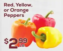 DeCicco & Sons Red, Yellow, or Orange Peppers offer