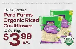 DeCicco & Sons Pero Farms Organic Riced Cauliflower offer