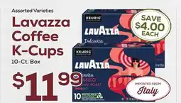 DeCicco & Sons Lavazza Coffee K-Cups offer