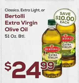 DeCicco & Sons Bertolli Extra Virgin Olive Oil offer
