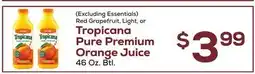 DeCicco & Sons Tropicana Pure Premium Orange Juice offer