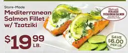 DeCicco & Sons Mediterranean Salmon Fillet w/Tzatziki offer