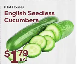 DeCicco & Sons English Seedless Cucumbers offer