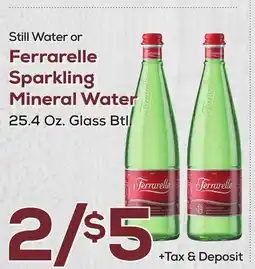 DeCicco & Sons Ferrarelle Sparkling Mineral Water offer