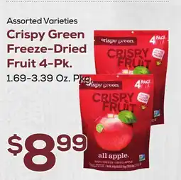 DeCicco & Sons Crispy Green Freeze-Dried Fruit offer