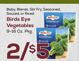 DeCicco & Sons Birds Eye Vegetables 9-16 Oz. Pkg offer